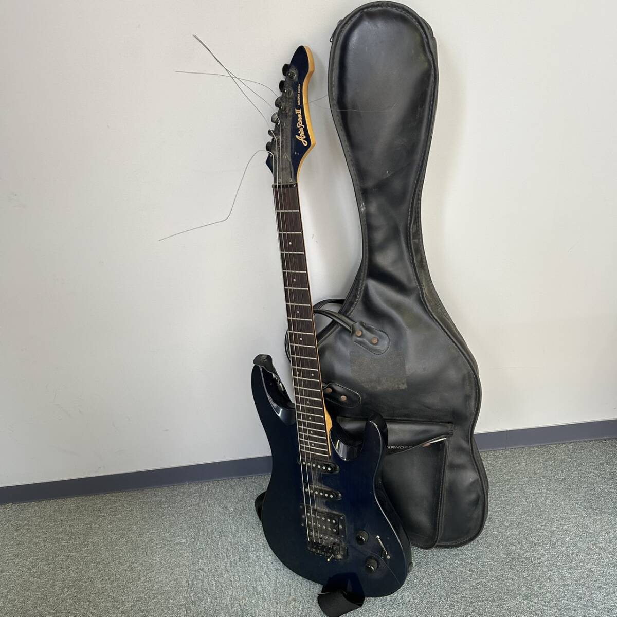 Aria Pro II MAGNA series エレキギター 日本 楽器メーカー 荒井貿易 アリアプロ 名器 マグナシリーズ ストラトキャスター 弦楽器 希少品拍卖