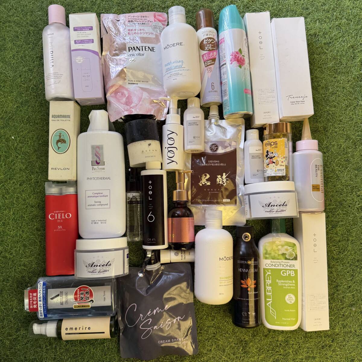 MEDULLA MODERE ellips emerire Essential REVLON DHC PANTENE YOJOY FABIUS など 30点まとめ ヘアケア ボディケア 大量 新品未使用含む拍卖