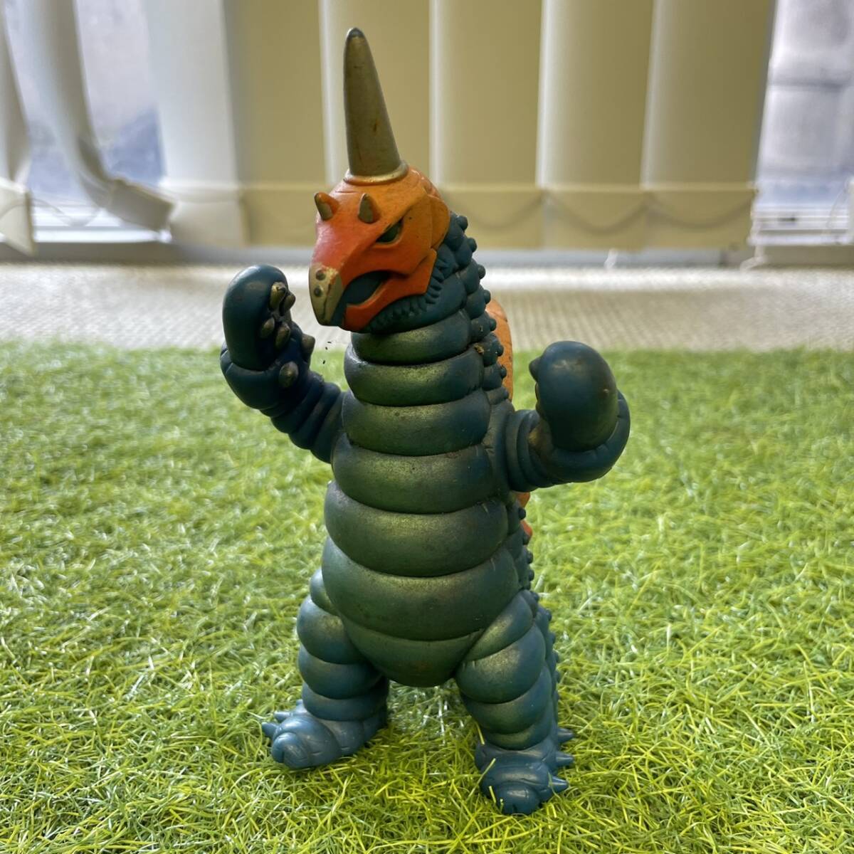 BANDAI ウルトラ怪獣シリーズ 一角超獣バキシム ソフビ フィギュア 特撮 テレビドラマ 円谷プロ ウルトラマンA 当時モノ 希少品 レア拍卖