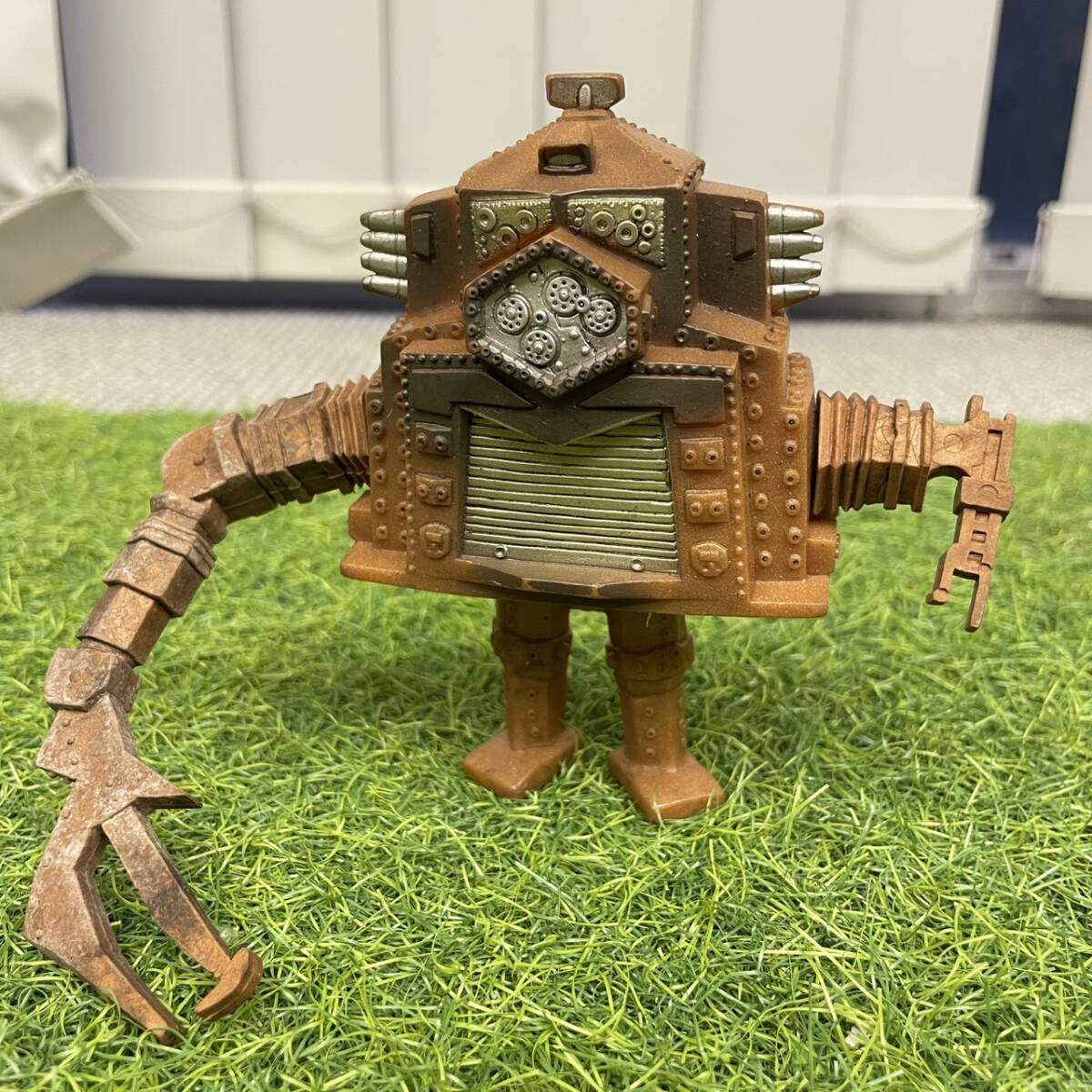 BANDAI ウルトラ怪獣 ロボット怪獣 クレージーゴン ソフビ人形 フィギュア 特撮テレビドラマ 円谷プロ ウルトラセブン 当時物 希少品 レア拍卖