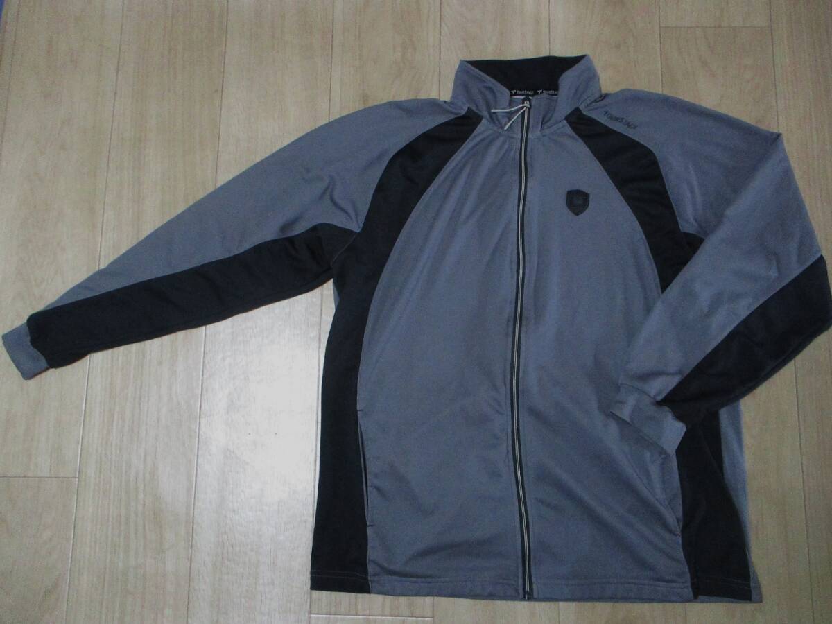ツアーステージ・薄手ジャケット・グレー×黒色・サイズLL拍卖