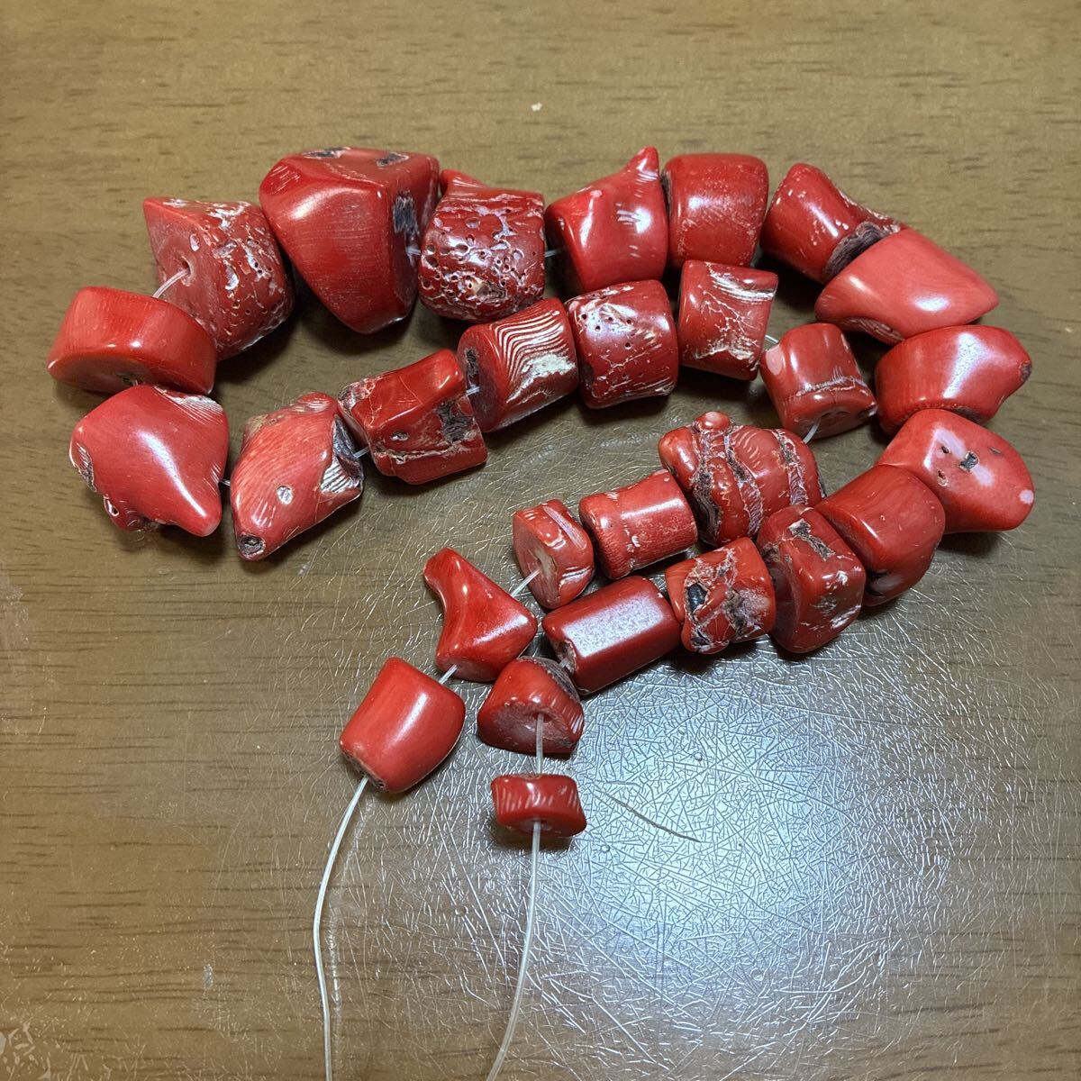 コーラル サンゴ 珊瑚? アクセサリー 詳細不明 現状渡し ルース ジャンク扱いで拍卖