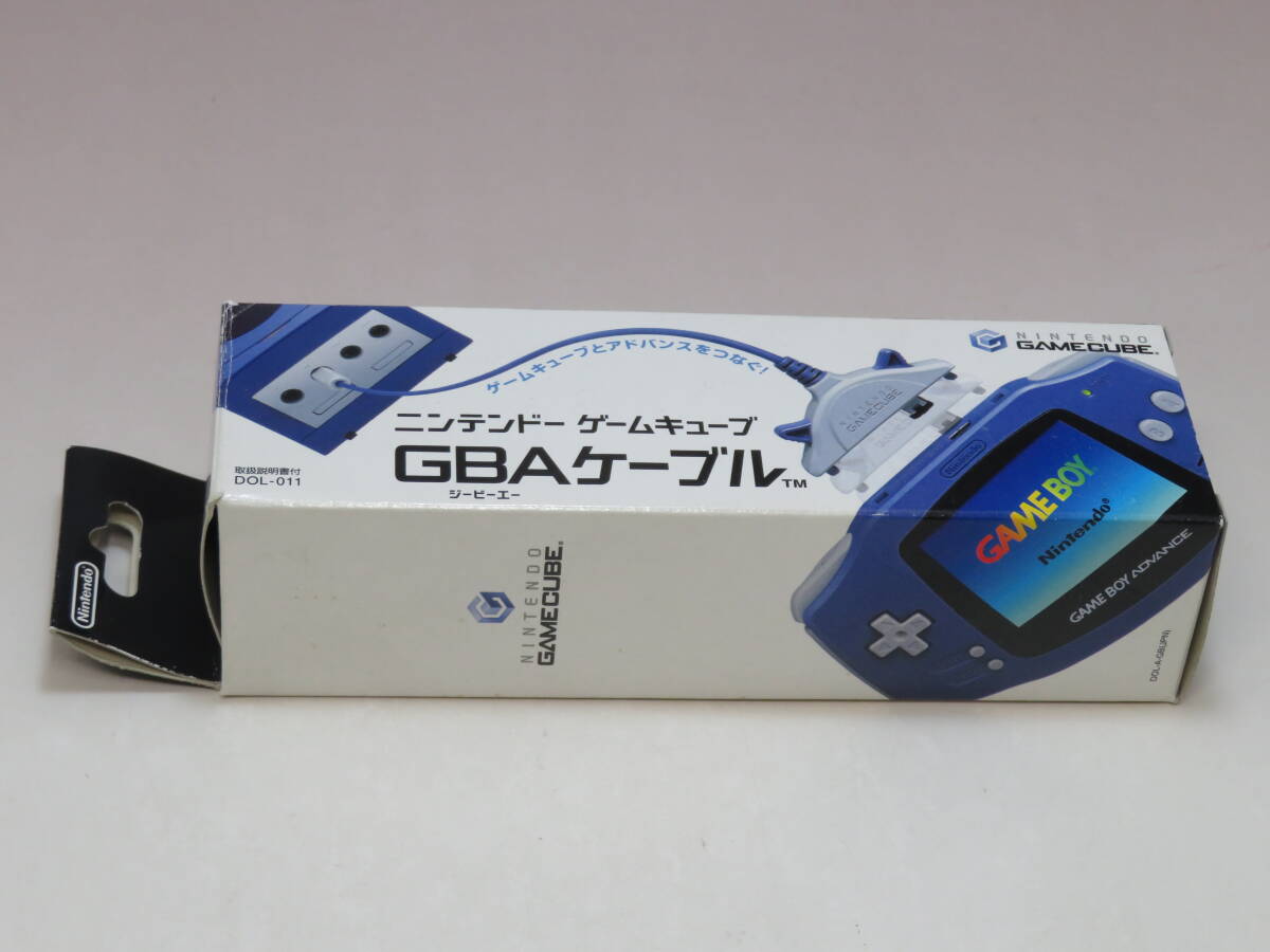 NINTEDO 任天堂 ニンテンドー ■ GAME CUBE ゲームキューブ用GBAケーブル GAMEBOY ADVANCE ■ 2001年12月14日 新品 未使用(生産終了品)拍卖