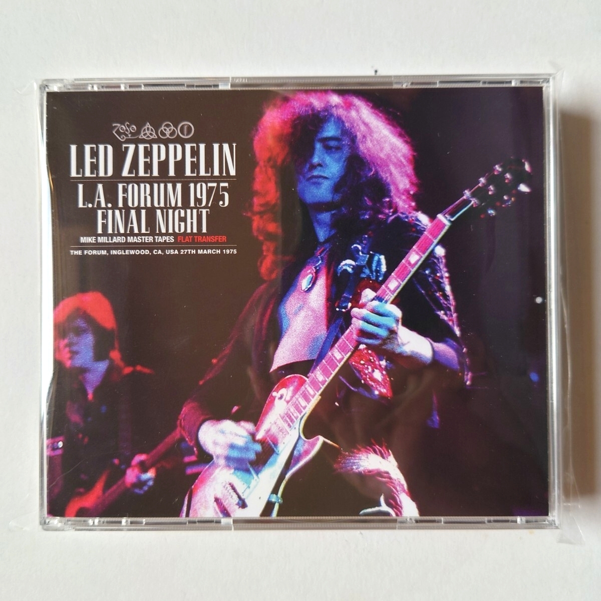 LED ZEPPELIN L.A. FORUM 1975 FINAL NIGHT: MIKE MILLARD MASTER TAPES: FLAT TRANSFER(3CD)拍卖