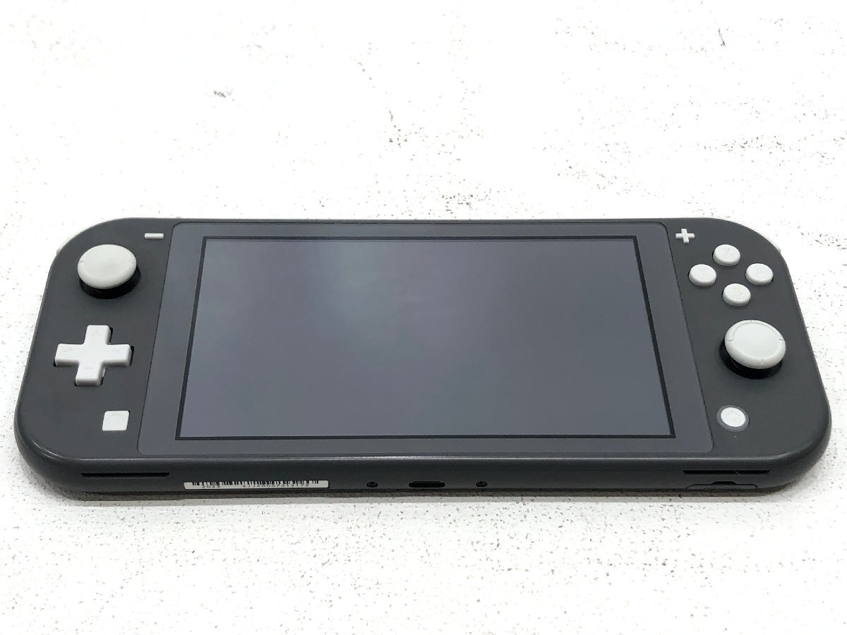 ◇【29】初期化済み Nintendo Switch Lite/ニンテンドースイッチライト グレー 本体のみ 同梱不可 1円スタート拍卖