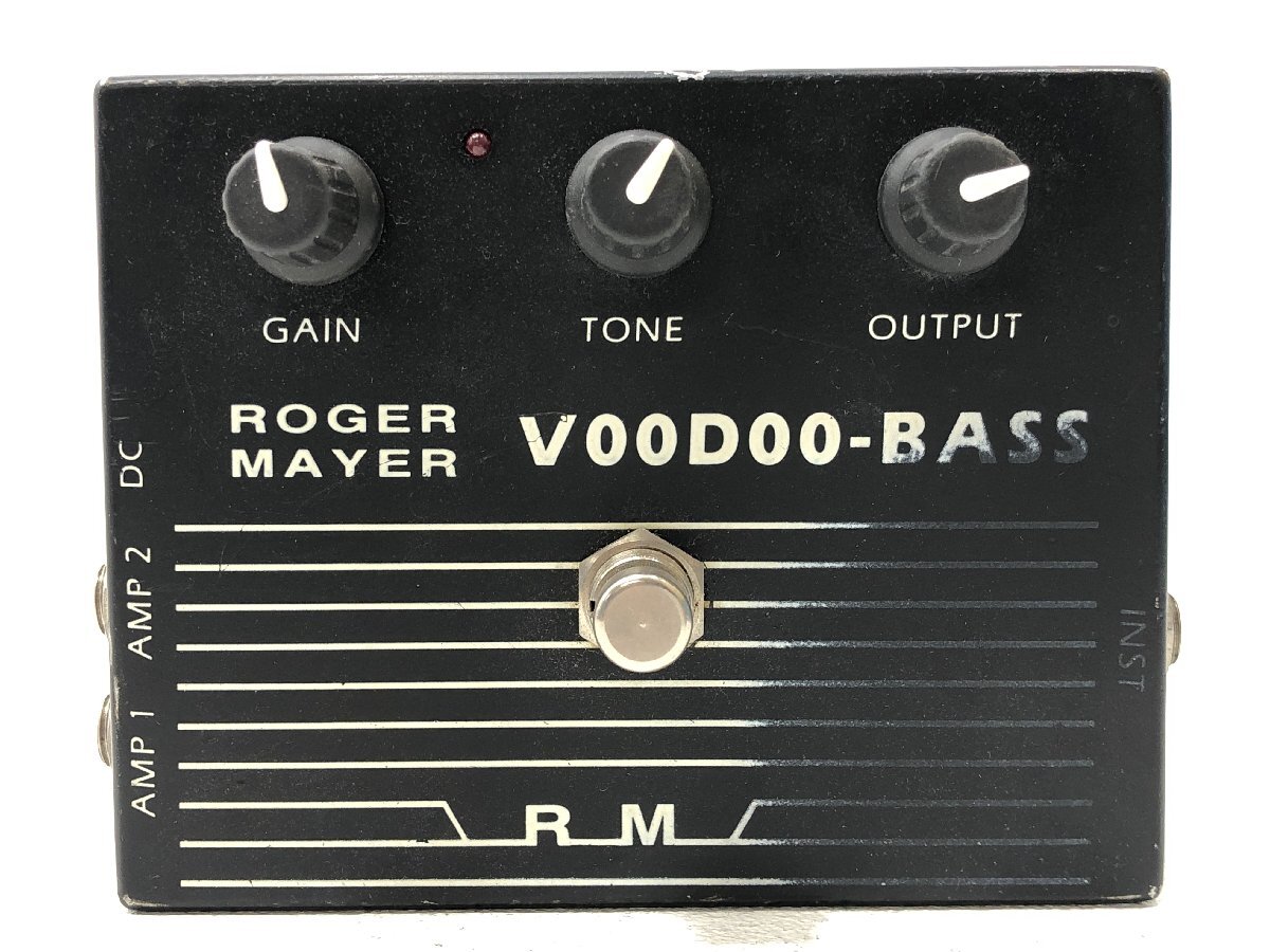 △【ジャンク品】Roger Mayer VOODOO-BASS ロジャーメイヤー エフェクター 同梱不可 1円スタート拍卖