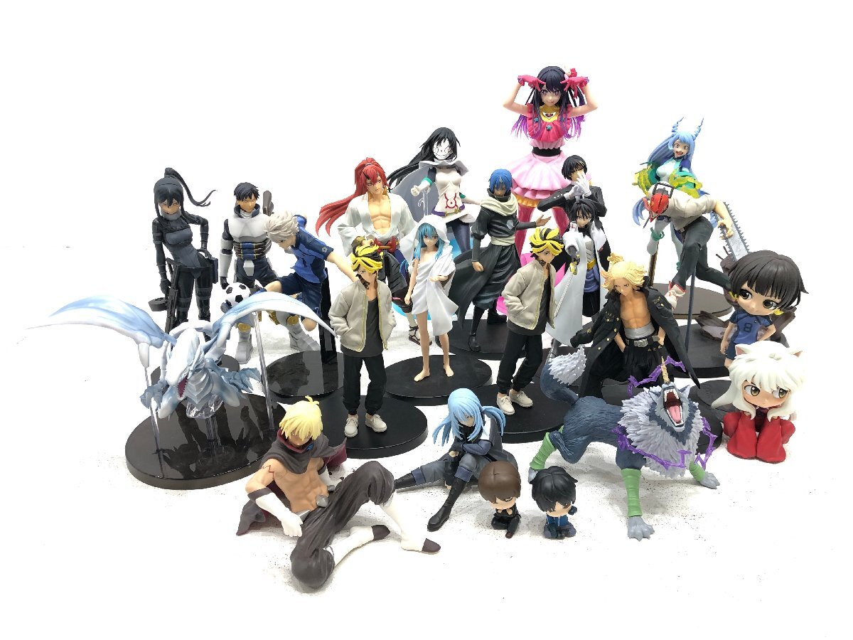 △【2】ジャンク品 フィギュア まとめ 推しの子/東リベ/転スラ/チェンソーマン/GGO/ブルーロック 等 同梱不可 1円スタート拍卖