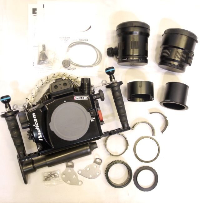 ノーティカム オリンパス OM-D E-M1用ハウジング NA-EM1 マクロポート拍卖