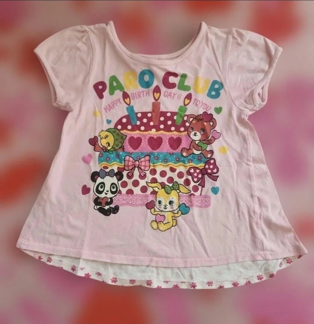 PARO CLUB ケーキデザイン Tシャツ 110 120拍卖