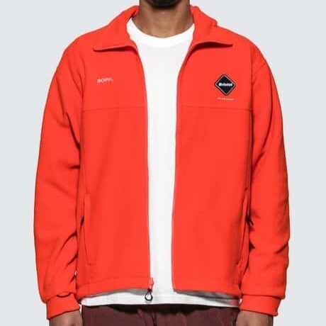 F.C.R.B./エフシーアールビー/エフシーレアルブリストル/SOPH/ソフ/TOUR JACKET/ツアージャケット/胸ワッペン×刺繍/フリース/ドローコード拍卖