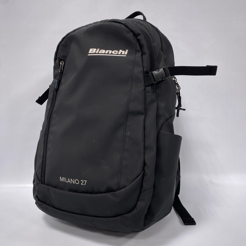 Bianchi/ビアンキ/MILANO 27/ミラノ27/内チェレステカラー/バックパック/リュック/ユニセックス/サイドポケット付き/マルチポケット拍卖