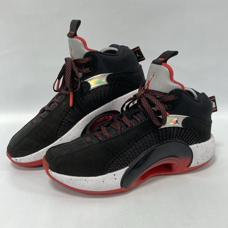 NIKE/ナイキ/GIRLS AIR JORDAN 35 GS/ガールズ エアジョーダン 35 GS/CQ9433-030/スニーカー/23.5cm/ブラック×レッド拍卖