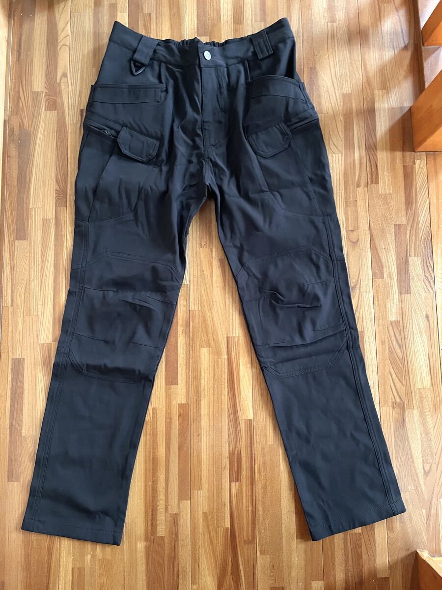 本格仕様 アーミーパンツ 新品 ミリタリーウェア M ブラック 黒拍卖