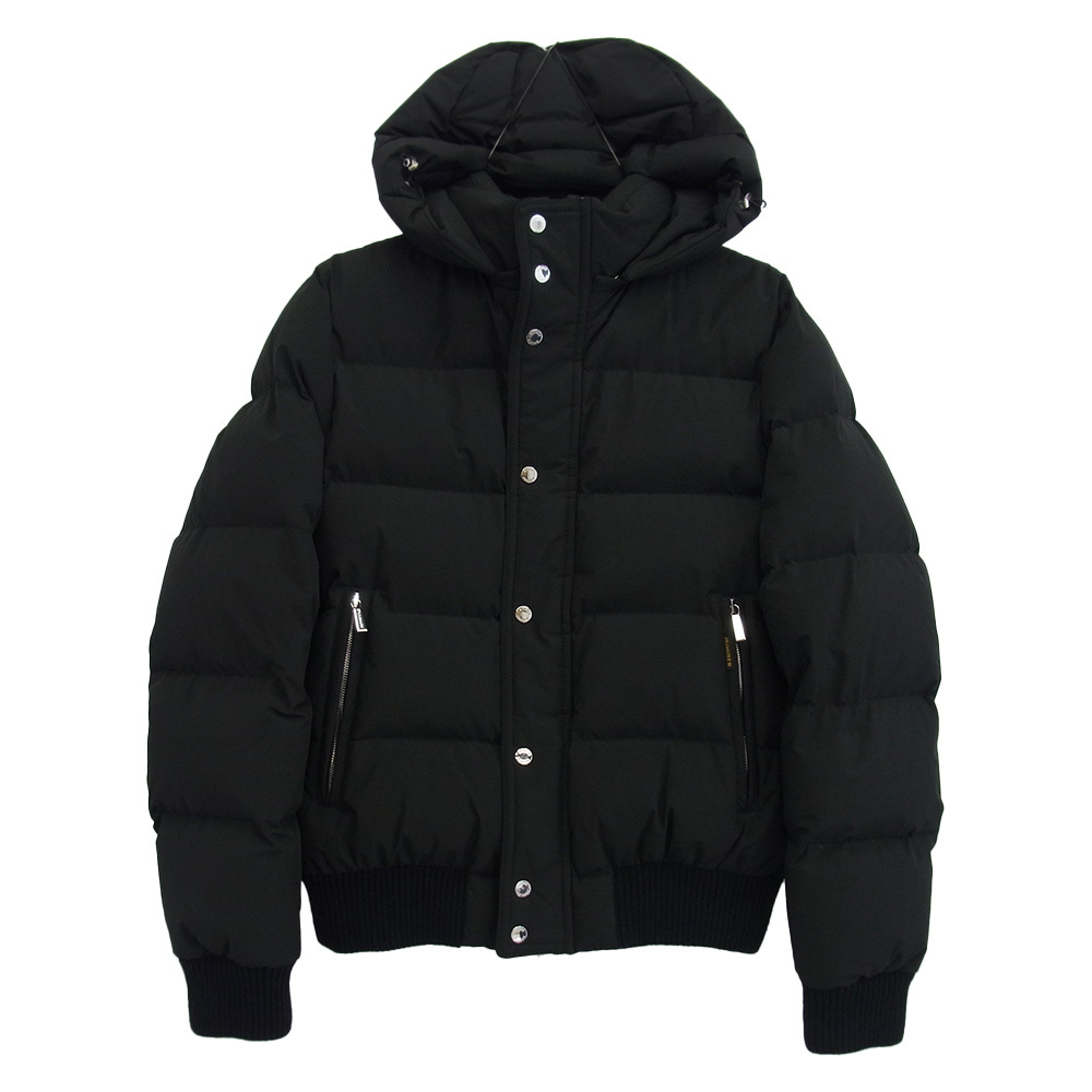 ムーレー MOORER 国内正規品タグ COVEN-STP ダウン ジャケット ブラック系 46【中古】拍卖