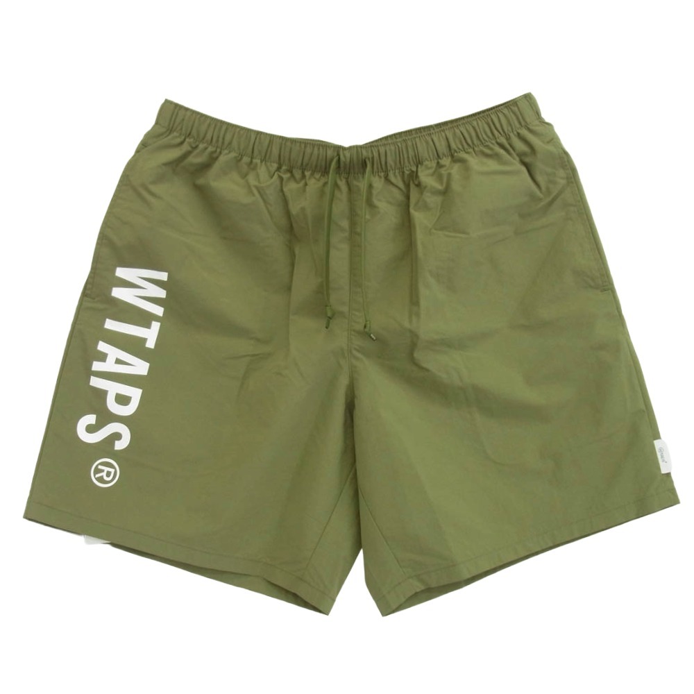 WTAPS ダブルタップス 24SS 241CWDT-PTM08 NYLON TUSSAH PERTEX SIGN SHORTS タッサー パーテックス ハーフ パンツ 3【未使用】【中古】拍卖