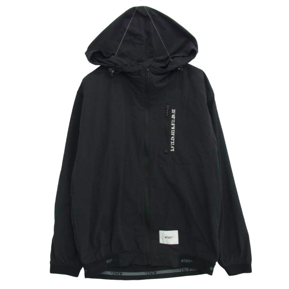 WTAPS ダブルタップス 21SS 211BRDT-JKM05 SHERPA JACKET POLY TAFFETA シェルパ ジャケット ポリエステル タフタ ブラック系 02【中古】拍卖