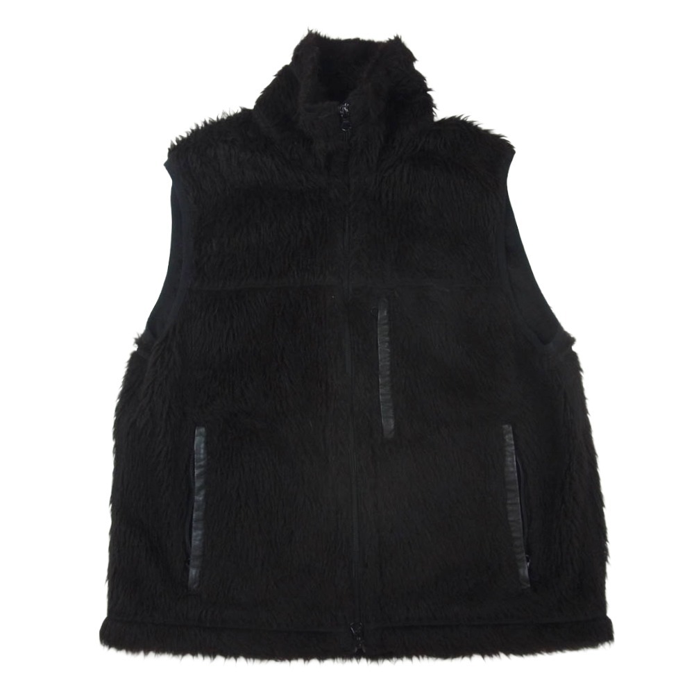 markaware マーカウェア ALPACA FLEECE VEST アルパカフリース ベスト ダークブラウン系 1【中古】拍卖