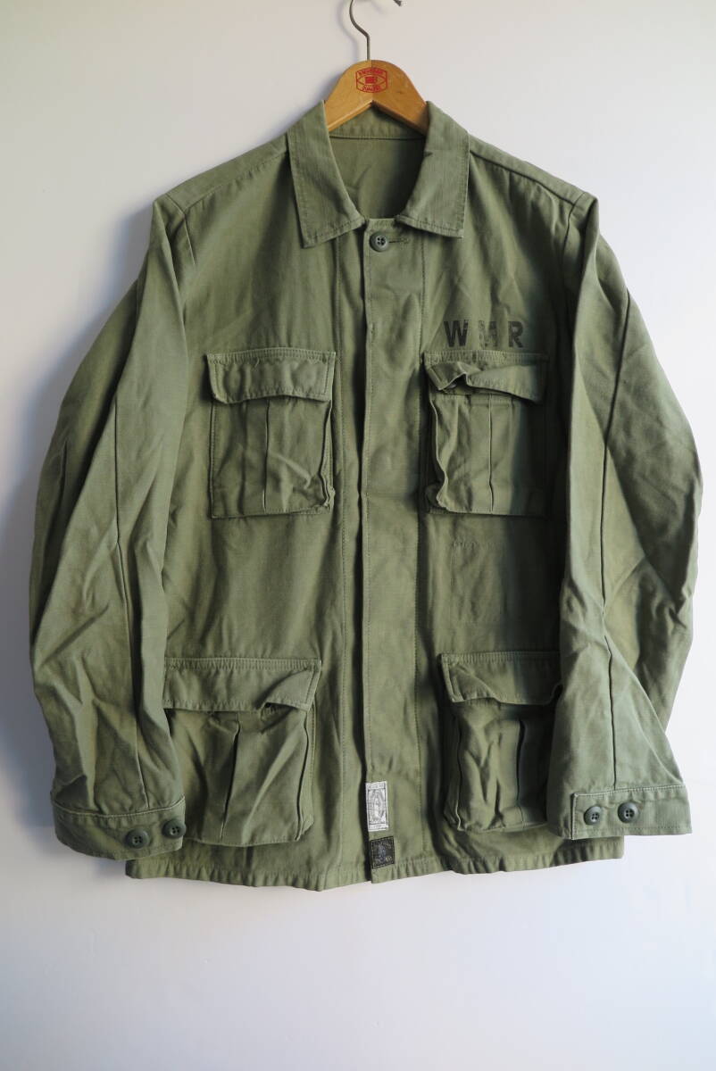 WACKO MARIA 初期 VINTAGE ヴィンテージ 刺繍 ROCKERS OLIVE MILITARY ミリタリー 最初期拍卖