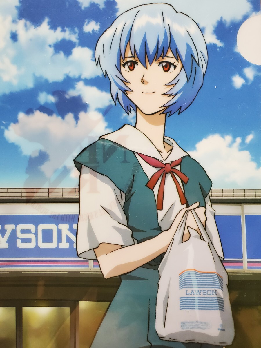 エヴァンゲリオン ヱヴァンゲリヲン まとめ買い推奨 クリアファイル ローソン 新劇場版:破 綾波レイ拍卖