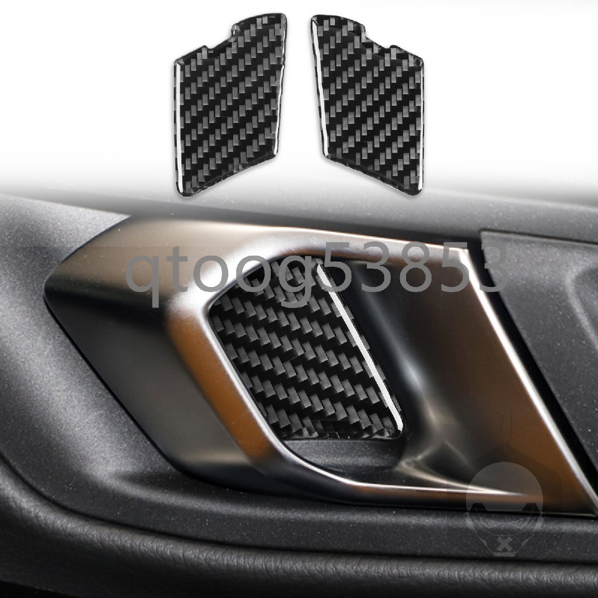 トヨタ スープラ SUPRA A90 A91 2018年式以降 ドアインナーハンドルボウルカバー 2枚 色指定可能拍卖