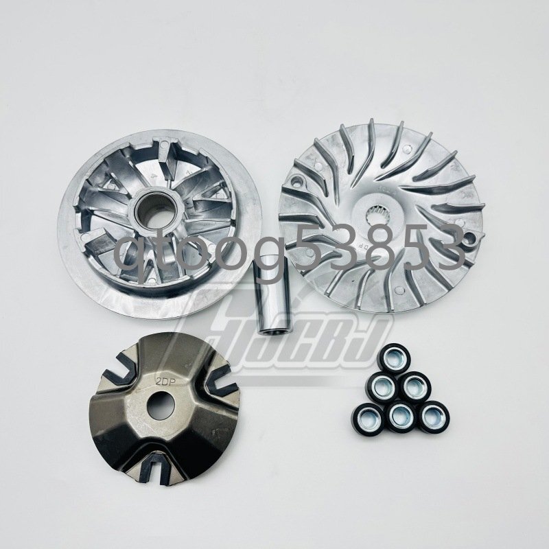 IASFオートバイ バリエータードライブフェイスプーリーアッシーローラー セット NMAX125 NMAX150 NMAX155 XMAX125 MBK OCITO N MA拍卖