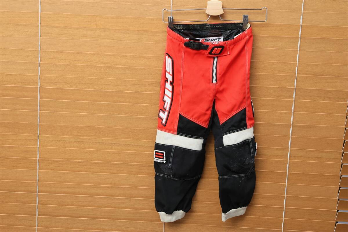 SHIFT キッズ用モトクロスパンツ 子供用 8インチ? 中古 検)FOX DFG Alpinestars THOR拍卖