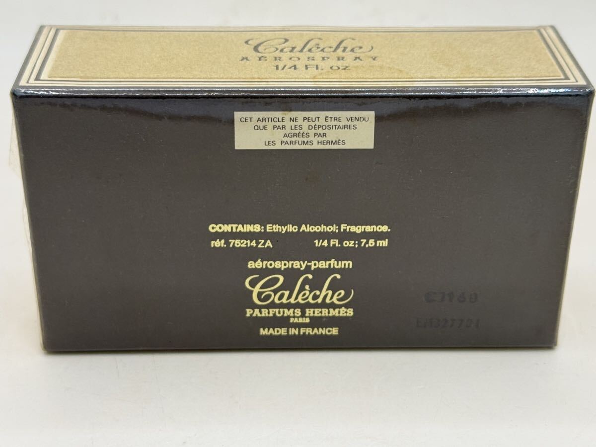 HERMES エルメス Caleche PARFUM カレーシュ パルファム 香水 未開封 7.5ml 拍卖