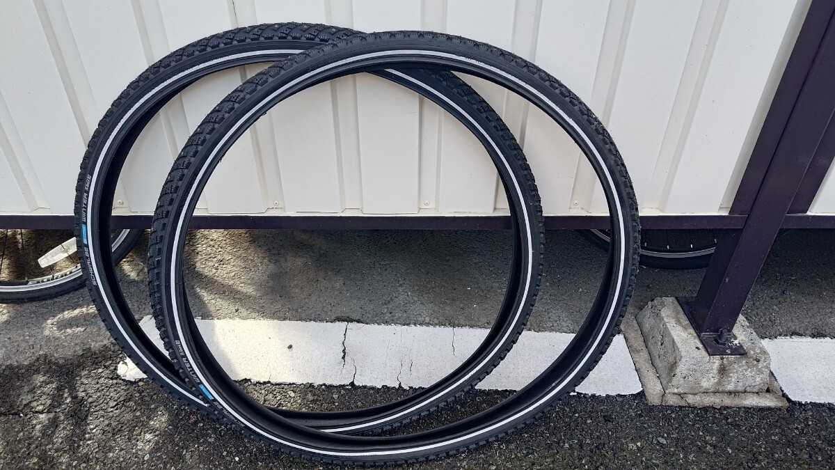 シュワルベ 700×40c スパイクタイヤ前後セット Active WINTER SCHWALBE拍卖