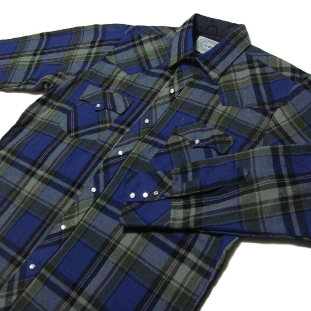 ■ATP Authentic Western ■アクリル ウエスタンシャツ XL ■アメリカ ワークシャツ USA古着 o11■ウエスタンシャツ大量出品中■拍卖