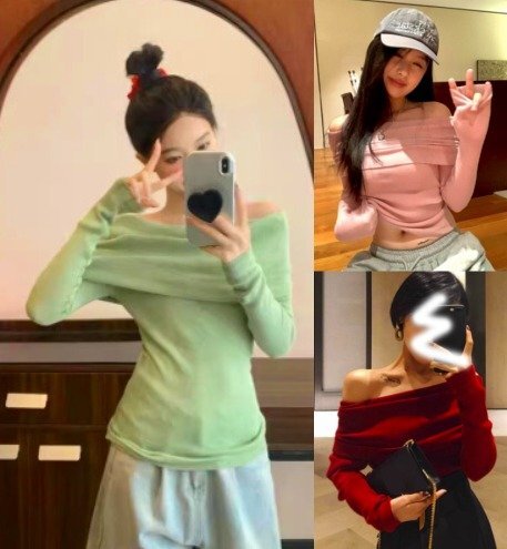 ニット 切り替え スリム 着痩せ カットソー シンプル フリー イエロー拍卖