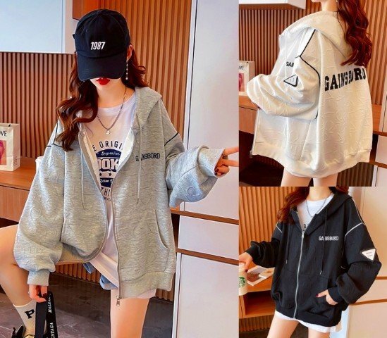 スウェット トレーナー 長袖 切り替え 体型カバー 着痩せ L ホワイト拍卖