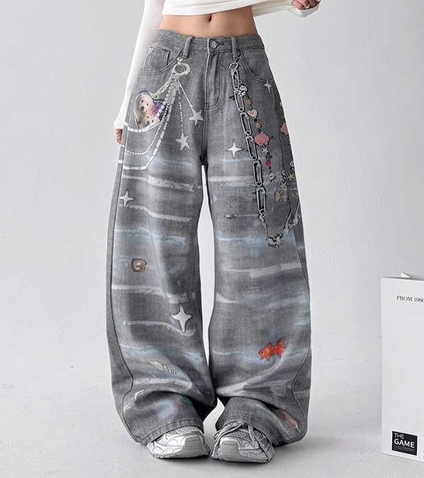 Gパン ジーパン ジーンズ 切り替え バイカラー 体型カバー 着痩せ デニム L ブルー拍卖