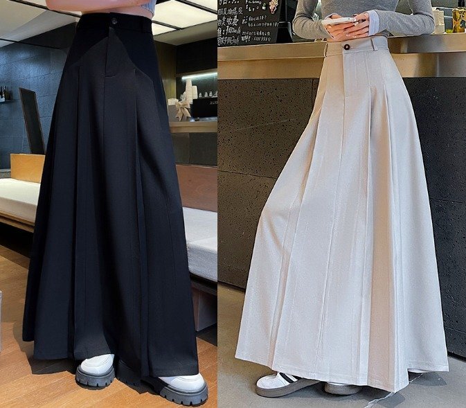 ロングスカート マキシ丈 シンプル カジュアル レディース M ブラック拍卖