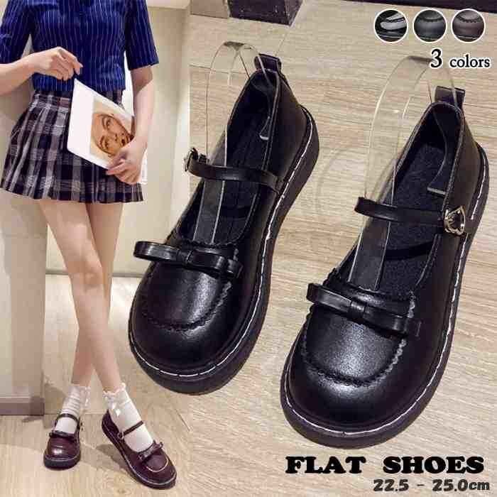 ローファー パンプス ソフト 艶 マット ストラップ 歩きやすい 通勤 仕事 おしゃれ 38 黒(エナメル)拍卖