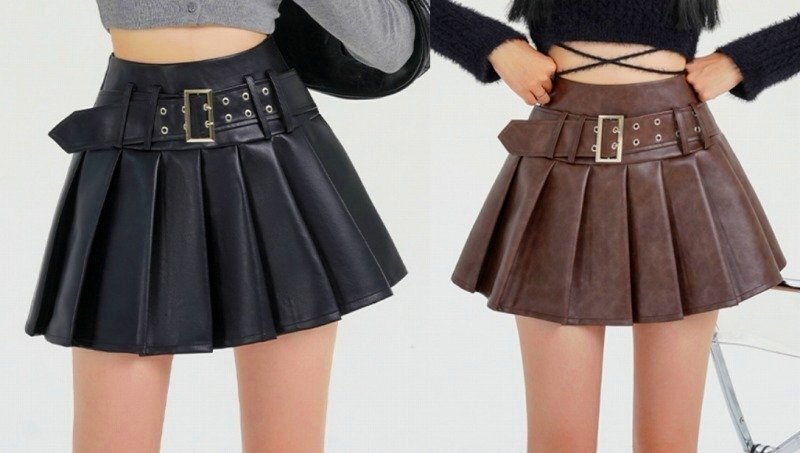 スカート フリル 切り替え スリム 着痩せ シンプル L ブラウン拍卖