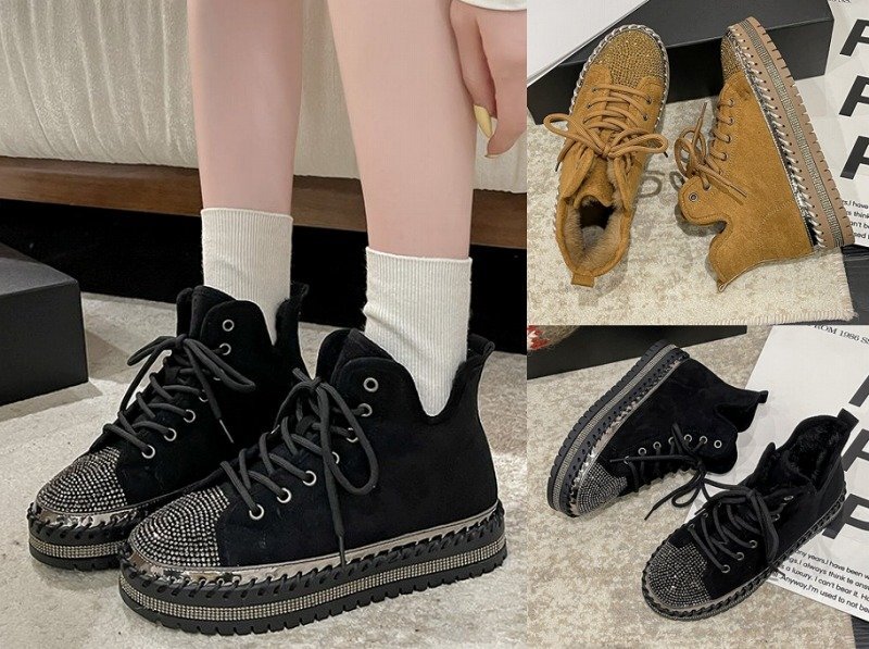 スリッポン ローファー モカシン 厚底靴 プラットフォーム 切り替え シンプル 【41】25~25.5cm ブラック拍卖