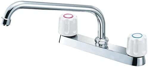 ■送料無料■SANEI(サンエイ) ツーバルブ台付混合栓 上向パイプ 取付ピッチ203mm 一般地・寒冷地 共用形 K611-W拍卖