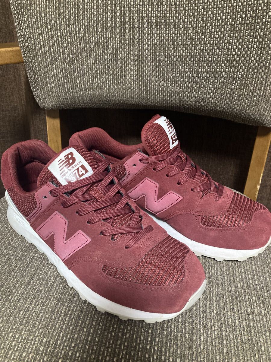 New balance 574 27.5cm 美品拍卖