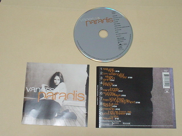 Vanessa Paradis / Vanessa Paradis(1992年,Lenny Kravitz,The Velvet Underground,Be My Baby,513 954-2,Remark Records)拍卖