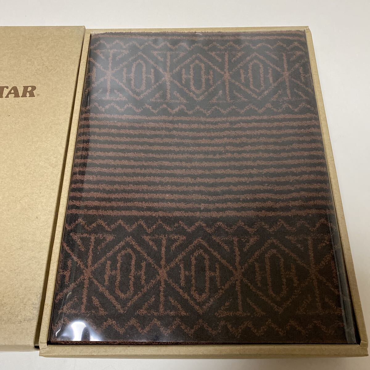 ☆1円スタート☆未開封 バスタオル 黒系 1-4187拍卖