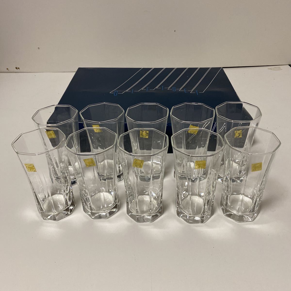 ☆1円スタート☆未使用 8角 タンブラー10個セット 高さ約12cm 直径約6cm 1-4202拍卖