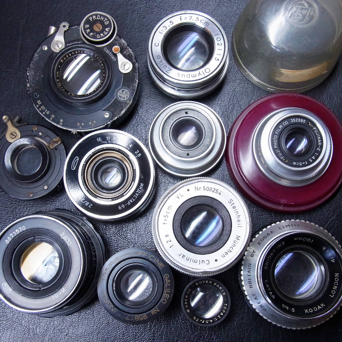オールドレンズ いろいろ 計11点 ジャンク 引き伸ばしなど拍卖