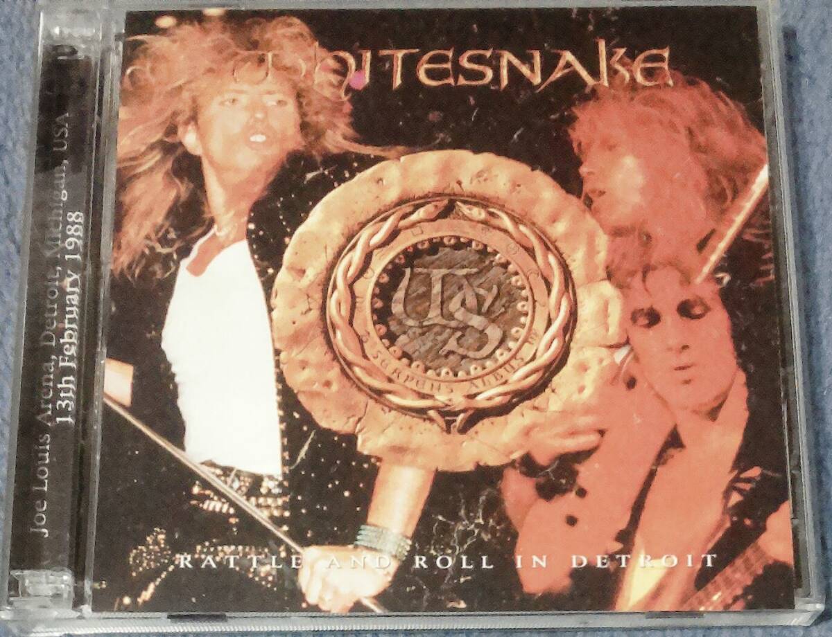 WHITESNAKE / RATTLE AND ROLL IN DETROIT (初回生産シルバーディスク)拍卖