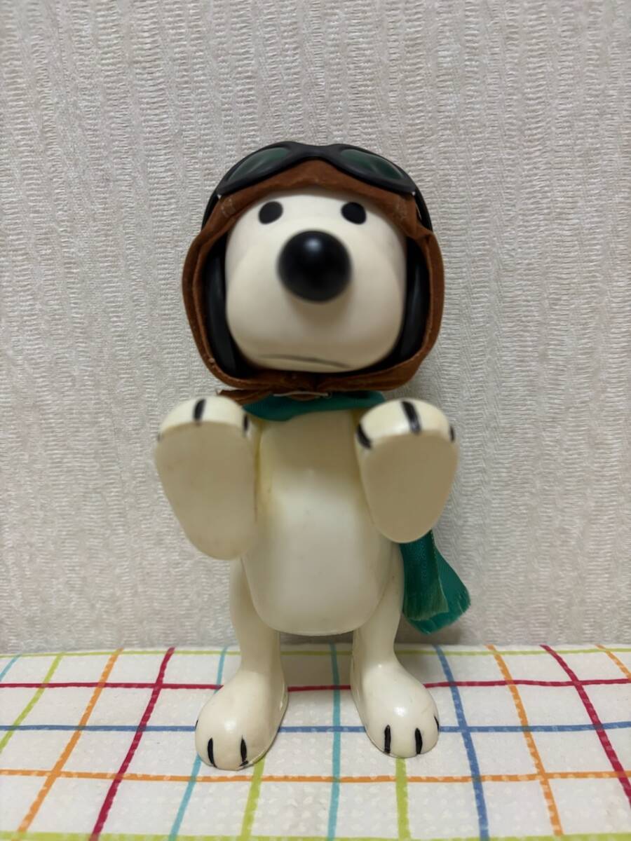 スヌーピー フライングエース ポケットドール ビンテージ フィギュア ソフビ 人形 SNOOPY ピーナッツ 拍卖
