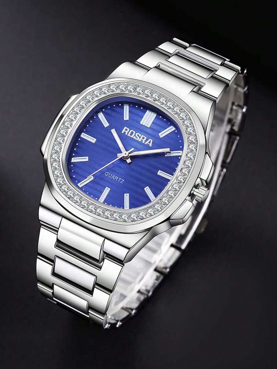 腕時計 メンズ クォーツ 1個 メンズボーテビジネスカジュアルスチールバンド腕時計拍卖