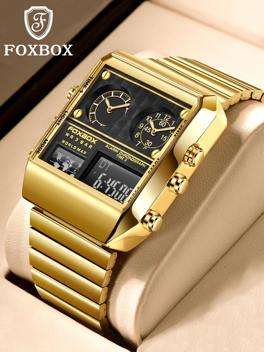 腕時計 メンズ クォーツ メンズトリプルダイヤルデイトクォーツウォッチ拍卖