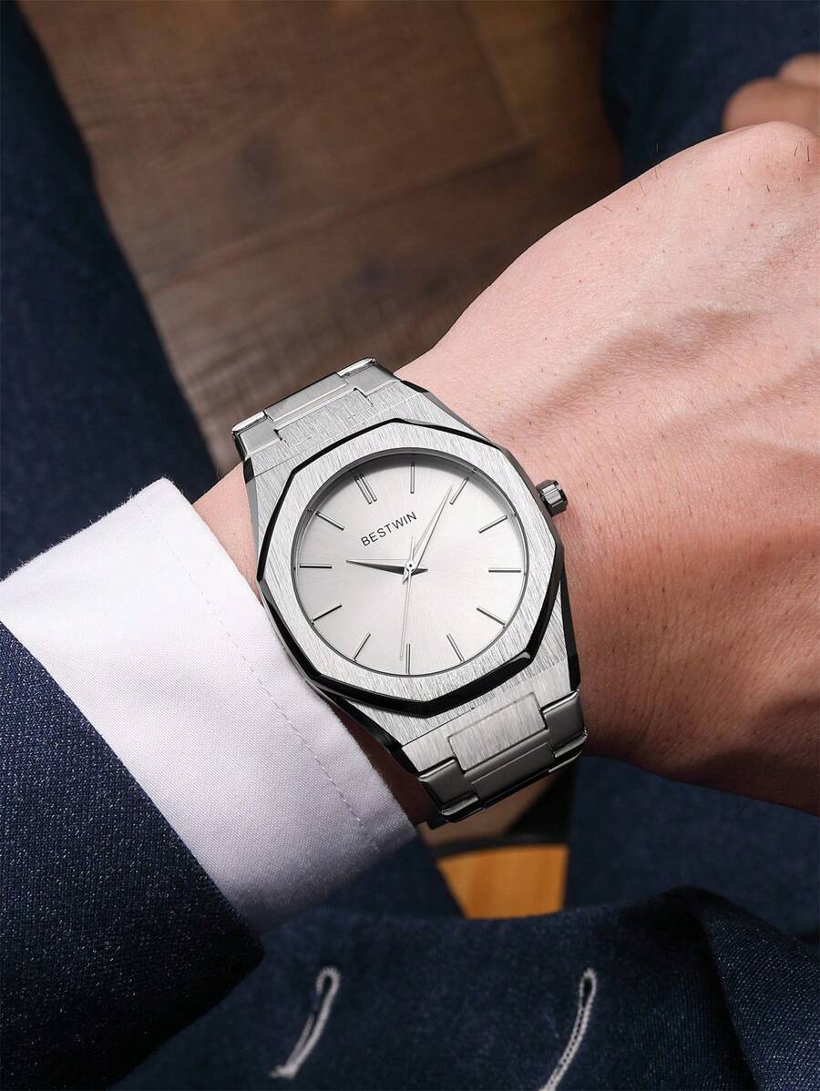 腕時計 メンズ クォーツ 男性用 ラウンドポインター クォーツ腕時計 父の日ギフト拍卖