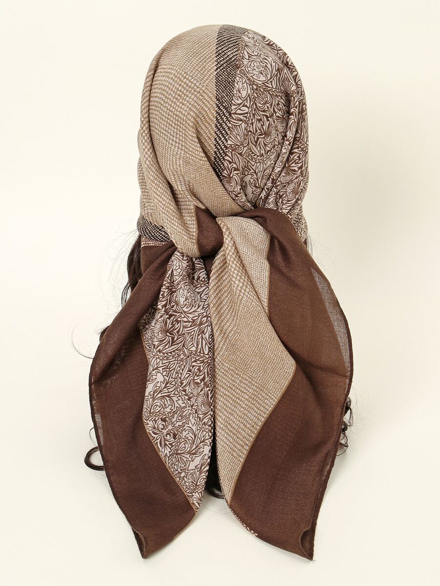 アクセサリー レディース スカーフ 1枚 シンプル プリント 110cm スクエアスカーフ、新作春 レディース バンダナ、腰 バッ拍卖