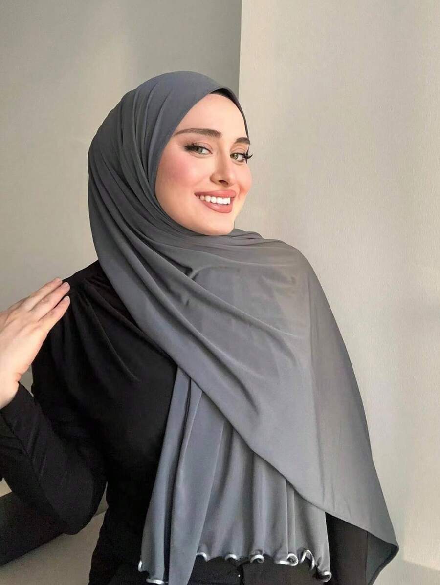 アクセサリー レディース スカーフ 1個 無地のスカーフ レディース カジュアル ヒジャブ プレーン モーダル 軟らかい ヘッドス拍卖