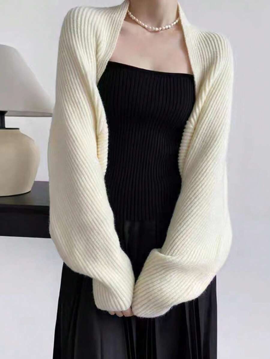 アクセサリー レディース スカーフ 1個 無地ニットスリーブショール、多機能日よけ 冷房 ネックカバー、デイリーカジュアルウェア拍卖